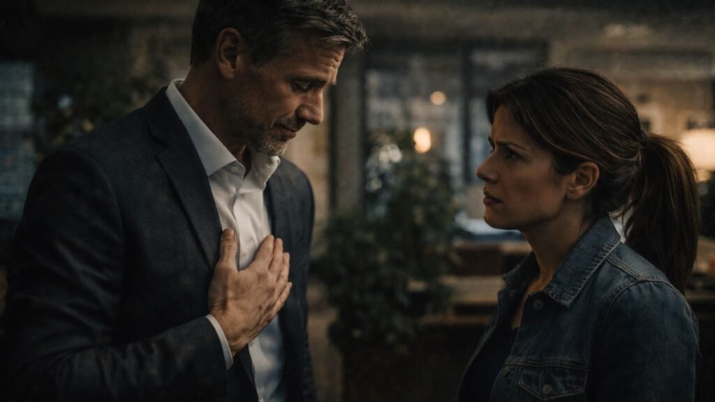 Profissional assumindo responsabilidade diante de cliente simbolizando maturidade na experiência