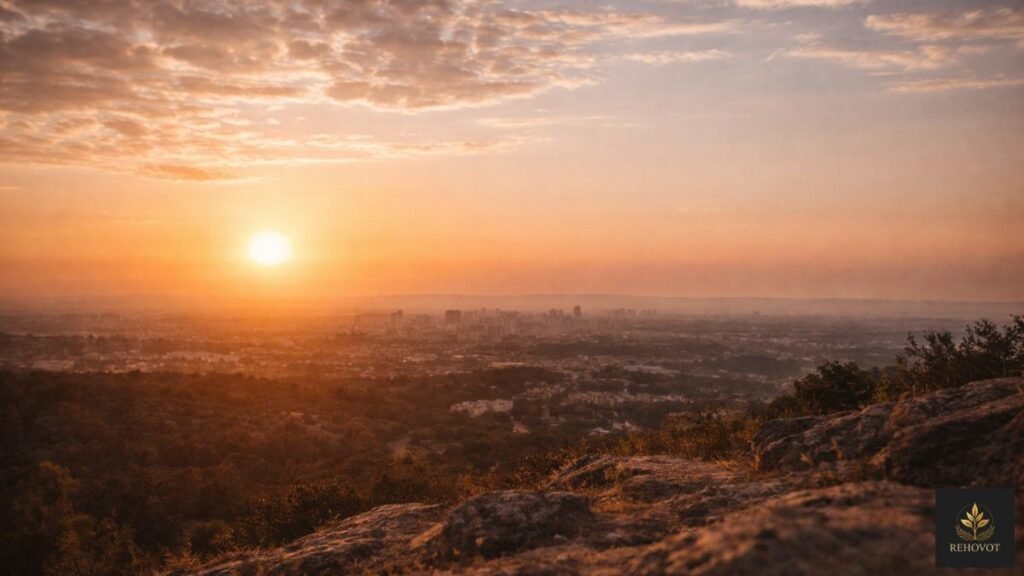 Horizonte claro simbolizando decisão consciente 