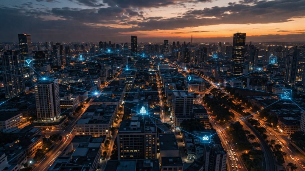 Representação de integração de sistemas urbanos inteligentes